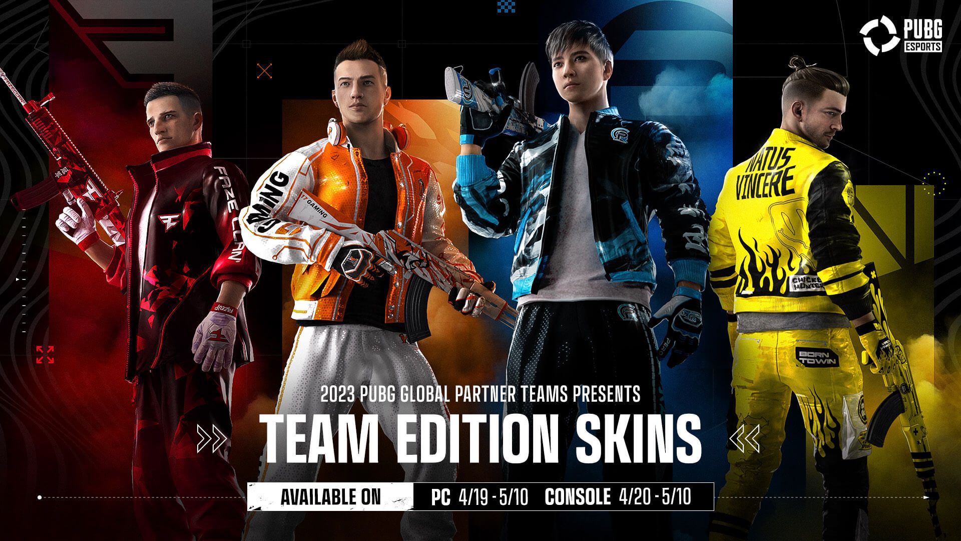 2023 pgs1 team edition skins