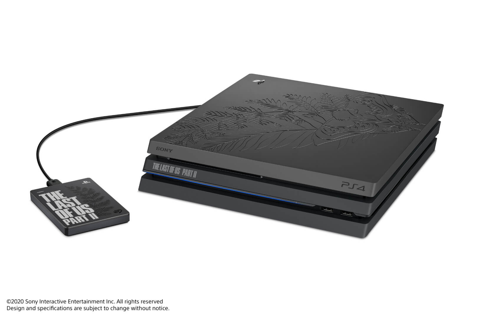 Limited Edition Ps4 Pro Tlou Pii With Seagate Game Drive 2tb