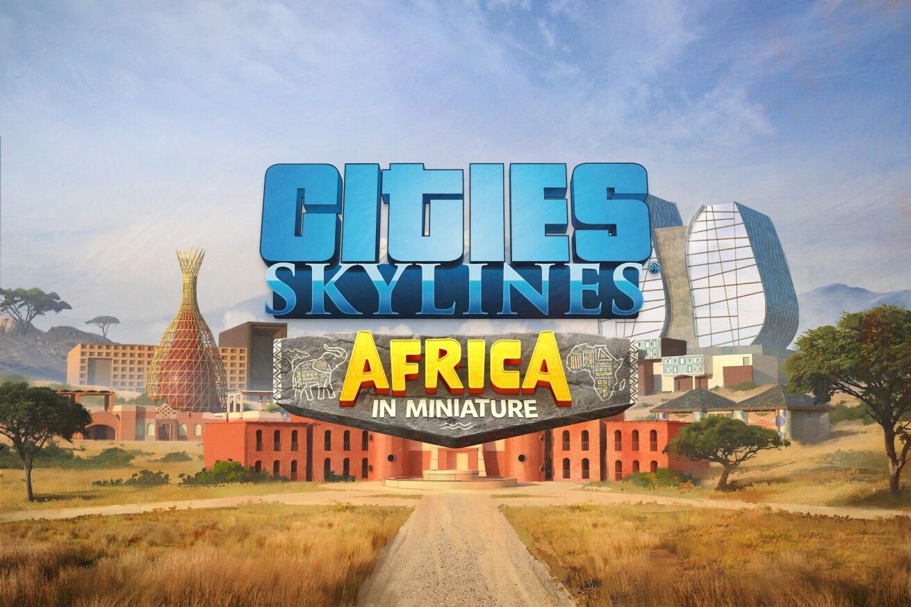 cities skylines africa in miniature key art