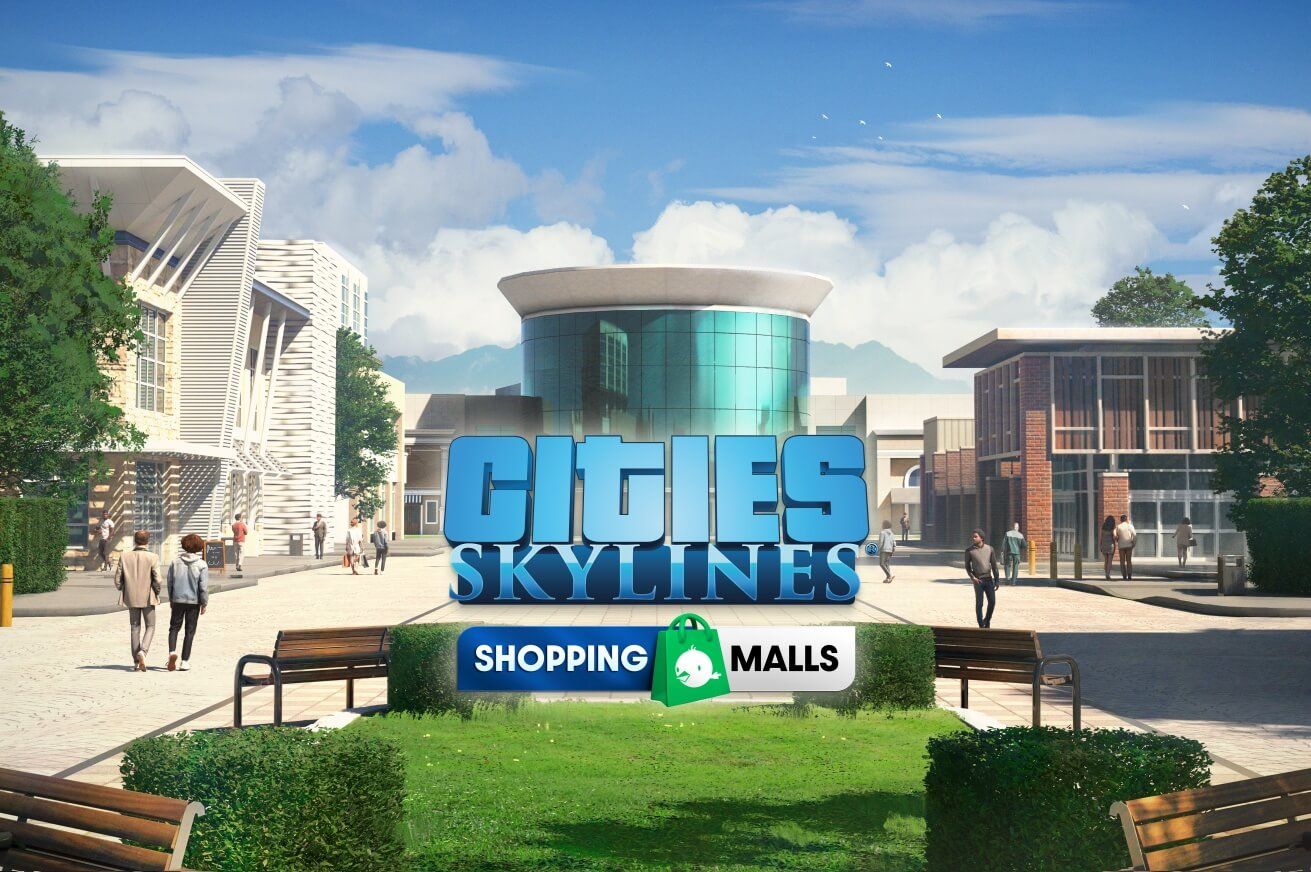 cities skylines shopping malls key art