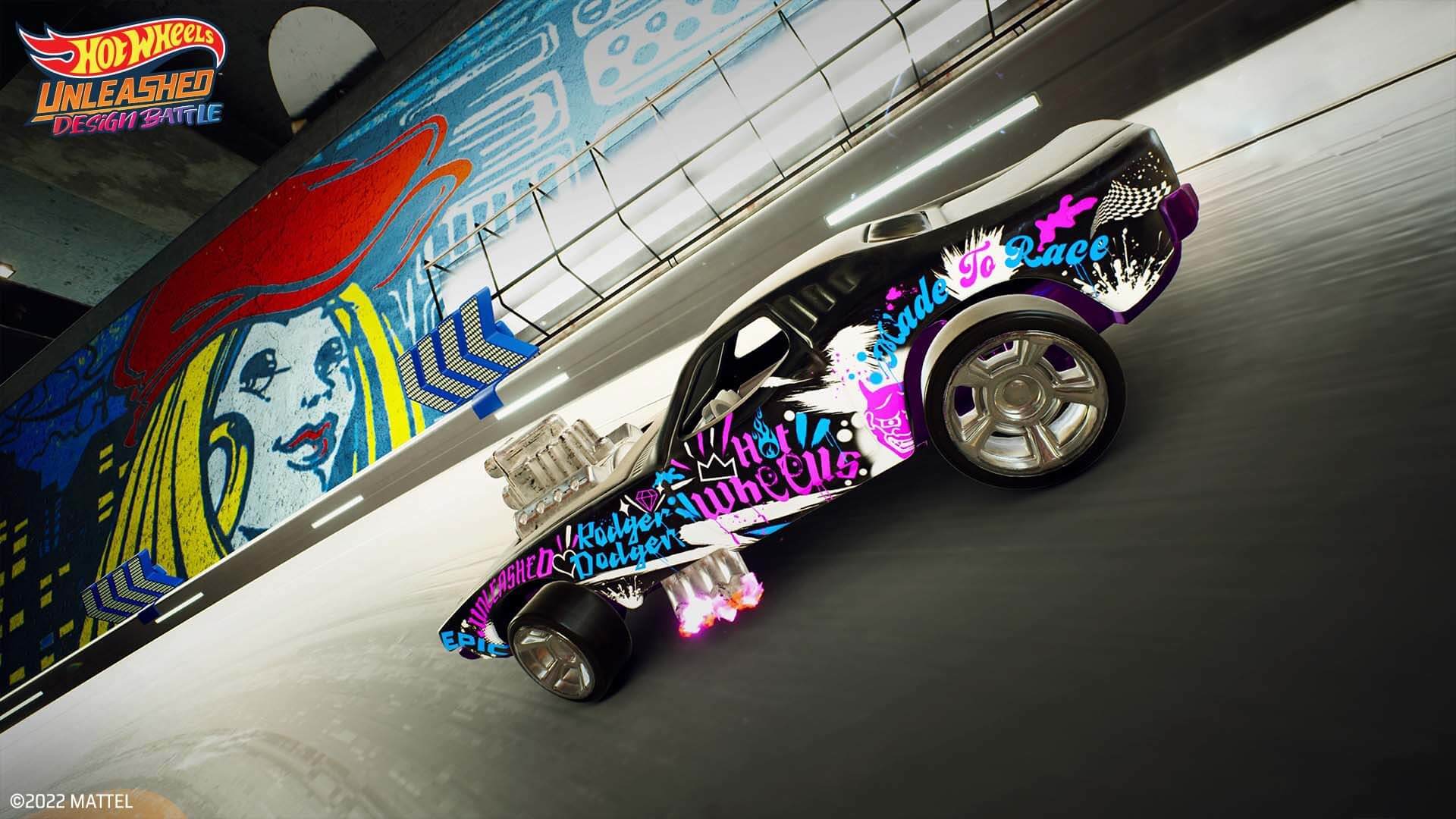 hot wheels unleashed™ designbattle oskunk 4