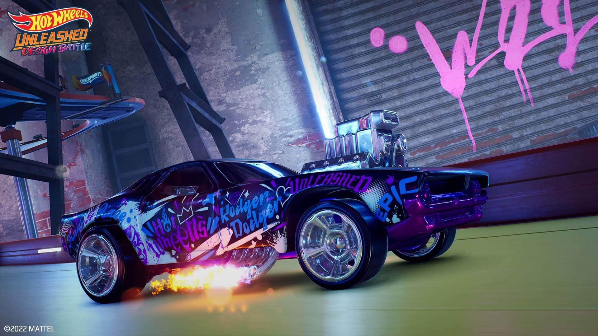 hot wheels unleashed™ designbattle oskunk