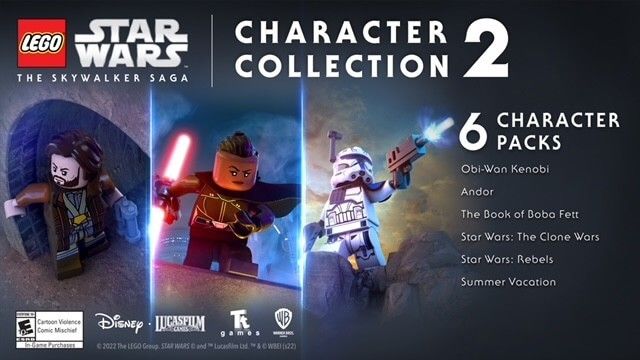lego star wars the skywalker saga character collection 2