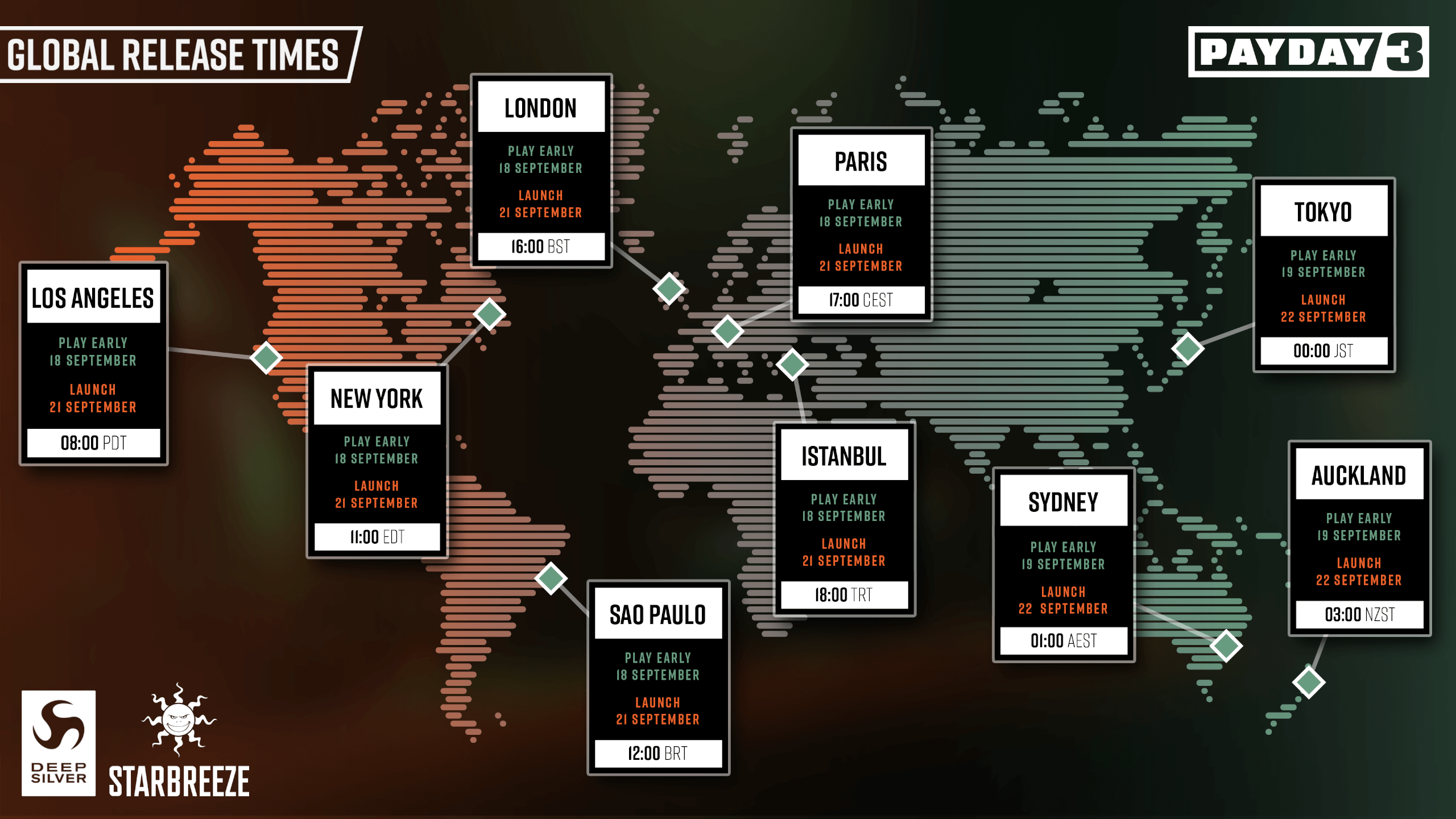 pd3 global release times