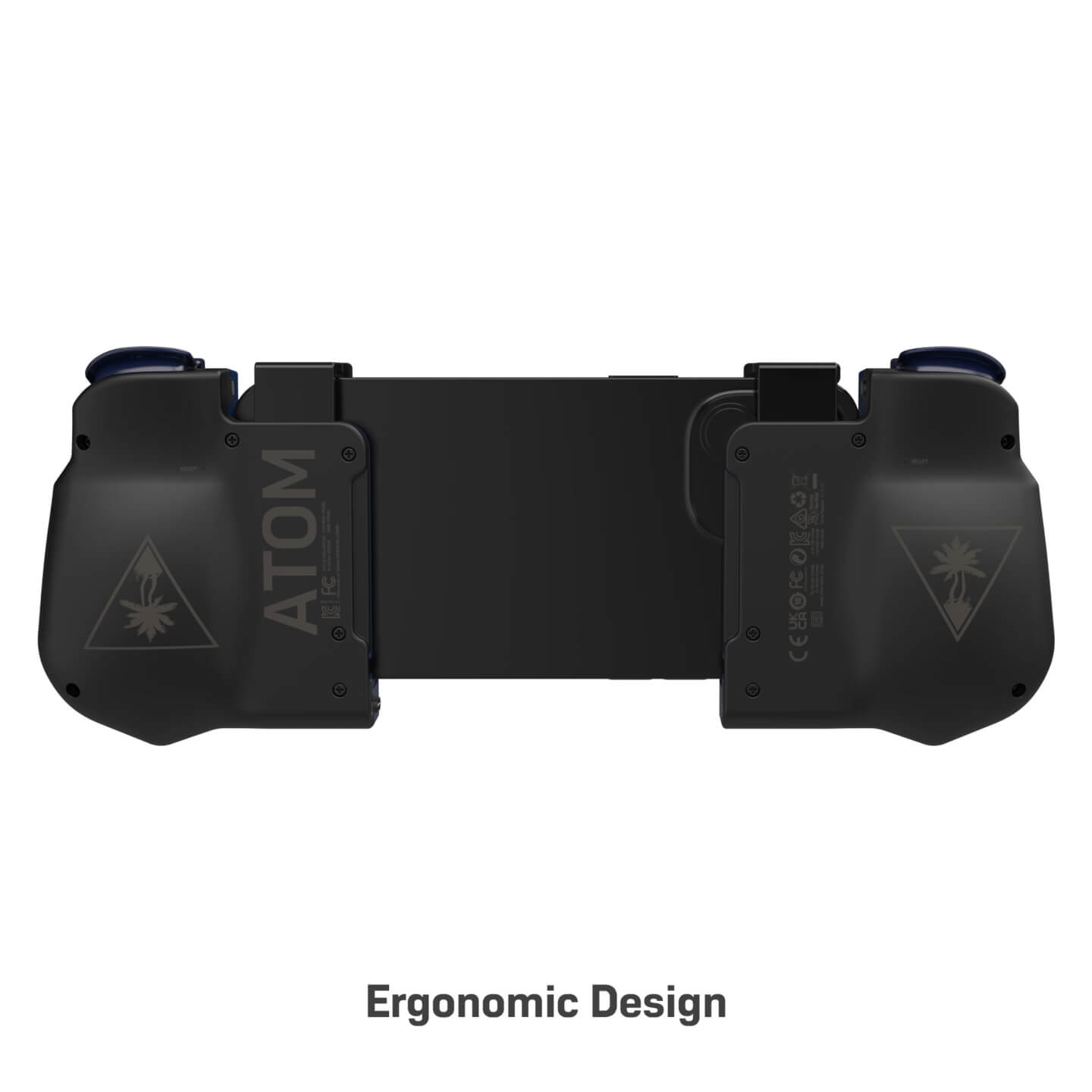 turtle beach atom controller ios cobalt detail image 7 ergonomic design english